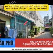 Bán nhà Tây Sơn q.Tân Phú 60m², 5TẦNG, 7.89Tỷ - Gần CHỢ TÂN HƯƠNG